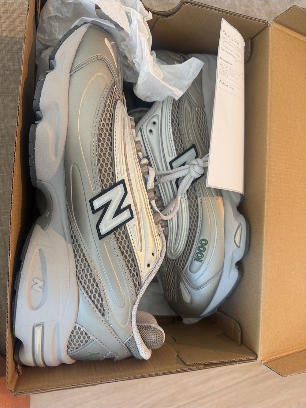 New Balance Kids 1906R Sneakers in Silver and Gray